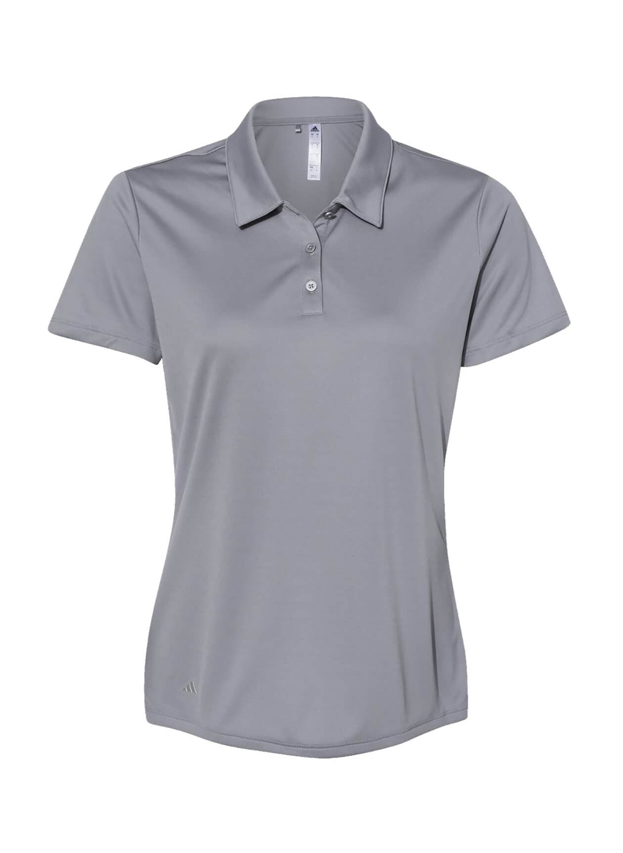 Adidas Women's Performance Polo - Light Grey 3XL