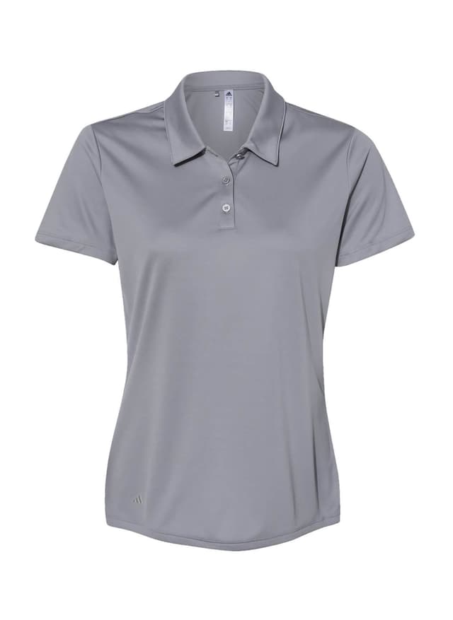 Adidas Women's Performance Polo - Light Grey 3XL