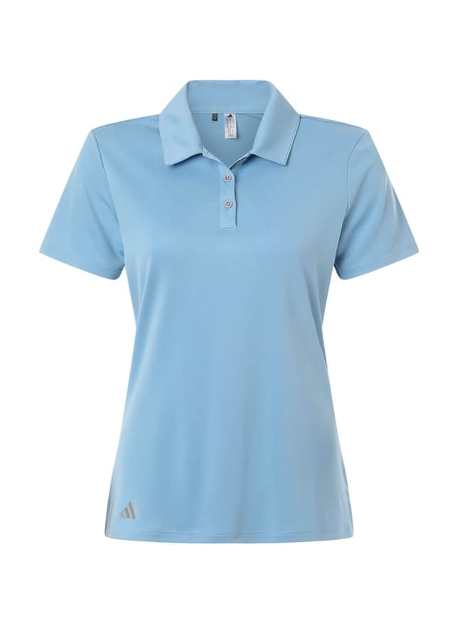 Adidas Women's Performance Polo - Cyan 3XL