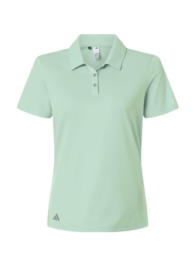 Adidas Women's Performance Polo - Clear Mint 3XL