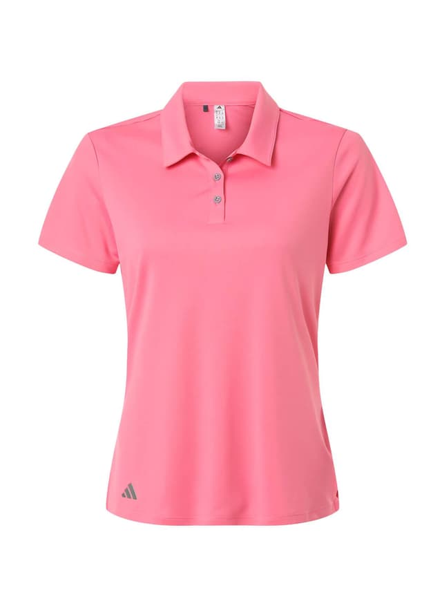 Adidas Women's Performance Polo - Pink 3XL
