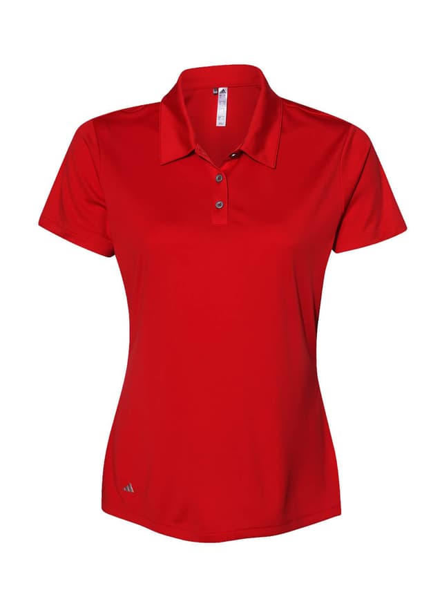 Adidas Women's Performance Polo - Red (RED) 3XL