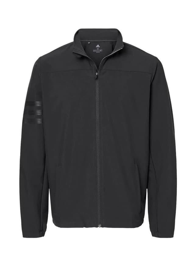 Adidas Men's 3-Stripes Jacket - Black 3XL