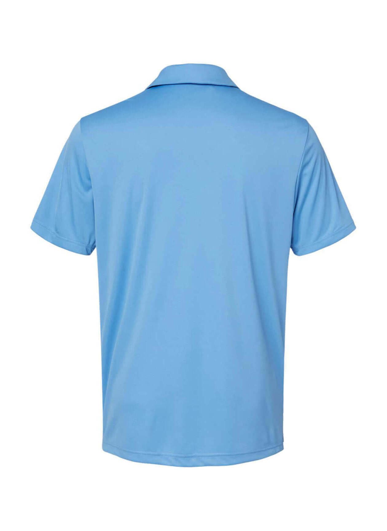 Adidas Men's 3-Stripes Chest Polo - Cyan 3XL