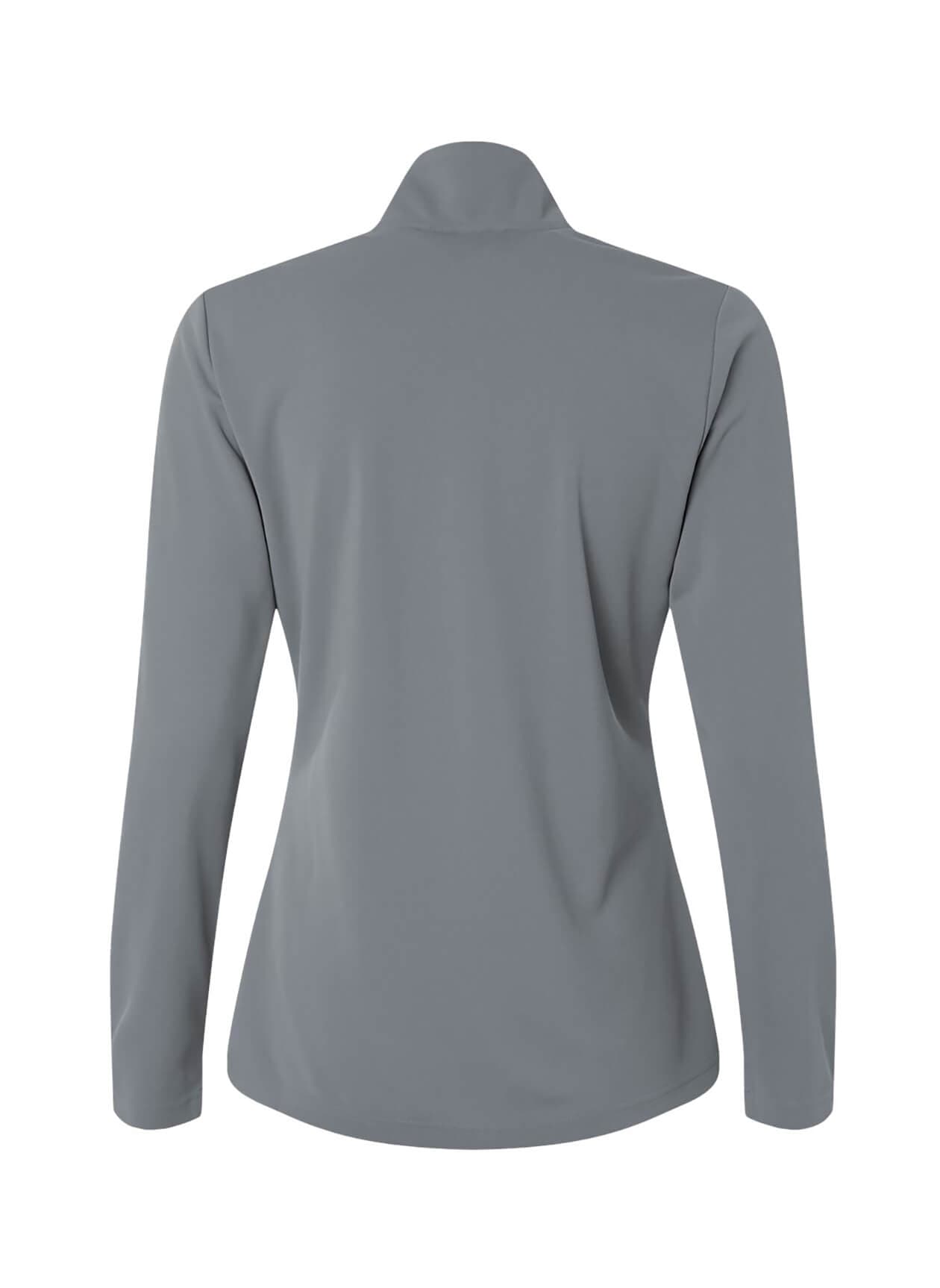 Adidas Women's Lightweight Quarter-Zip F26 - Light Grey 3XL