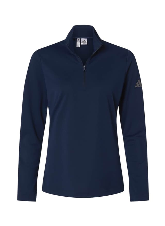 Adidas Women's Lightweight Quarter-Zip F26 - Navy 3XL
