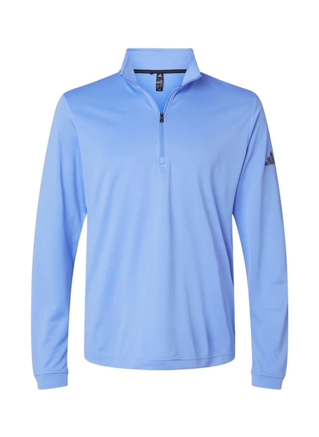 Adidas Men's Lightweight Quarter-Zip - Blue Fusion (BLU) 3XL