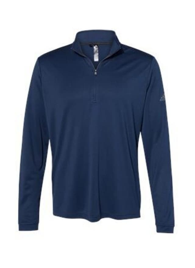 Adidas Men's Lightweight Quarter-Zip - Navy 3XL