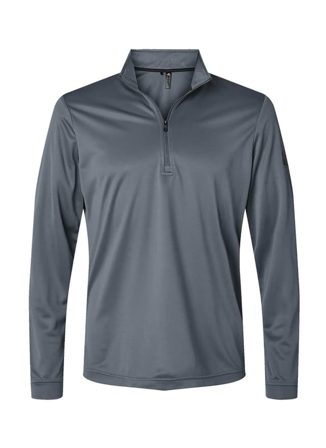 Adidas Men's Lightweight Quarter-Zip - Onix 3XL