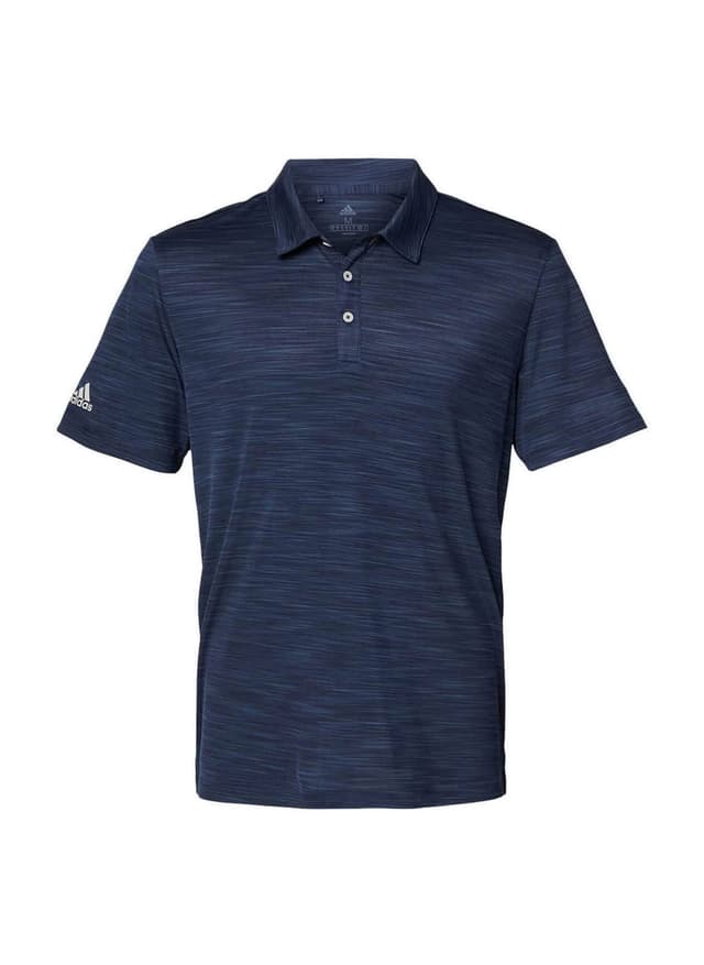 Adidas Men's Melange Sport Polo - Navy 3XL