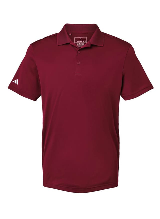 Adidas Men's Basic Sport Polo - Collegiate Burgundy (BUR) 3XL