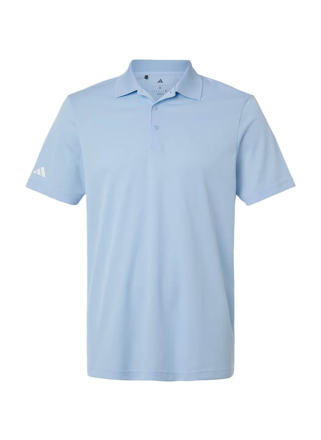 Adidas Men's Basic Sport Polo - Glow Blue 3XL