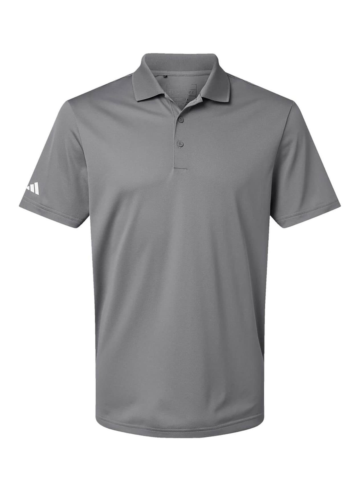 Adidas Men's Basic Sport Polo - Light Grey 3XL