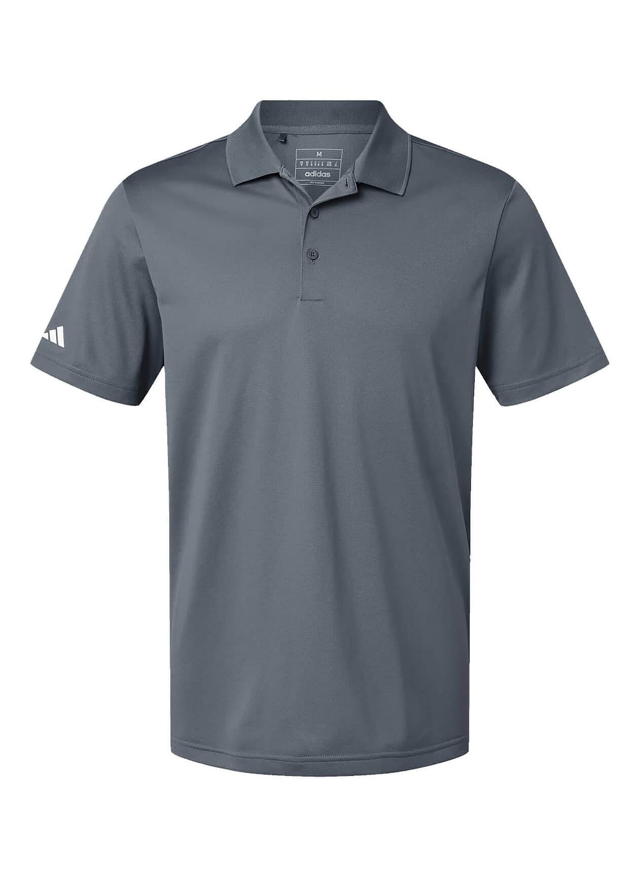 Adidas Men's Basic Sport Polo - Dark Grey 3XL
