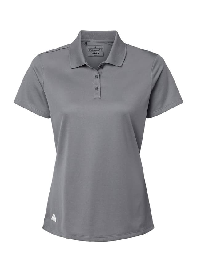 Adidas Women's Basic Sport Polo - Light Grey 3XL
