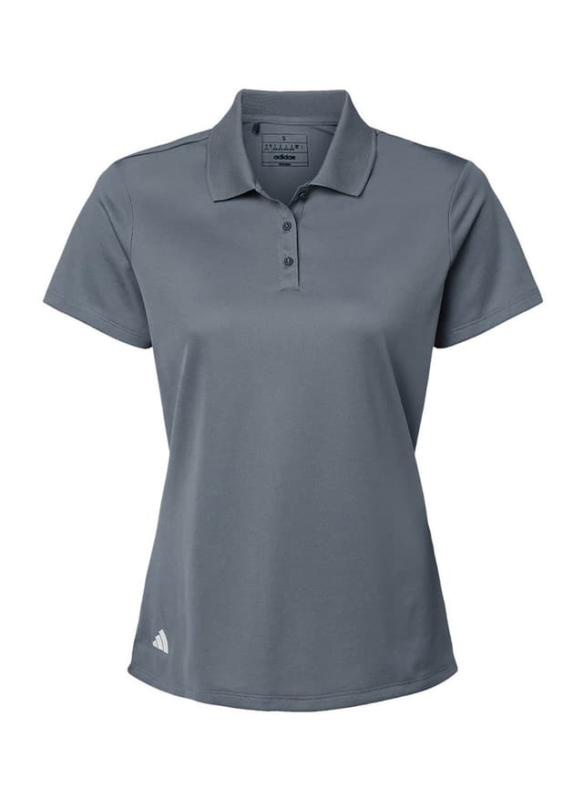 Adidas Women's Basic Sport Polo - Dark Grey 3XL