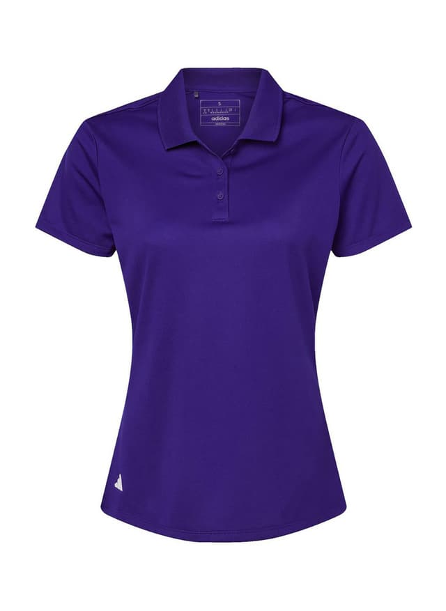 Adidas Women's Basic Sport Polo - Collegiate Purple (PUR) 3XL