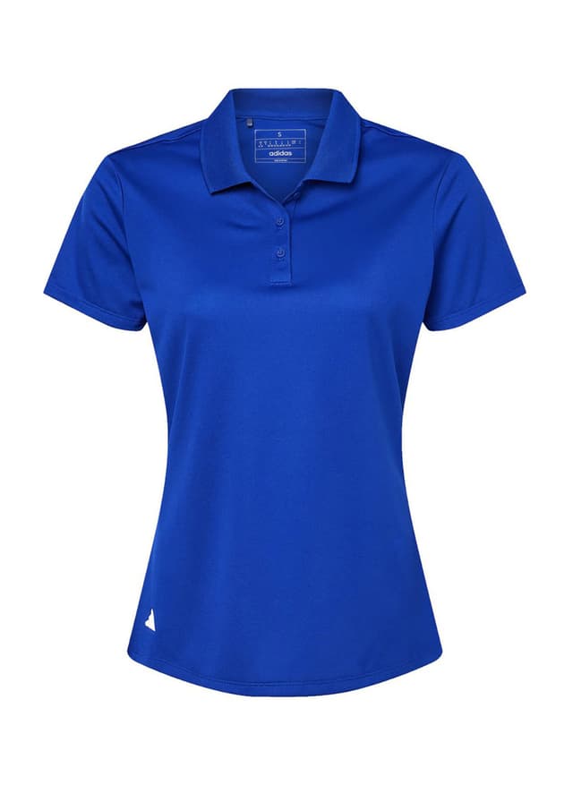 Adidas Women's Basic Sport Polo - Blue 3XL