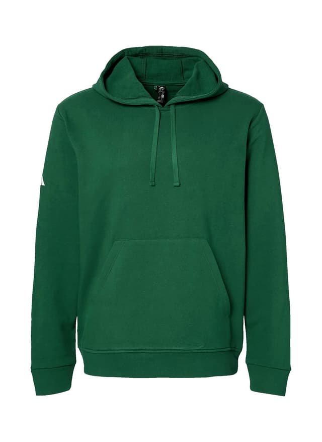 Adidas Men's Fleece Hooded Sweatshirt - Green 3XL