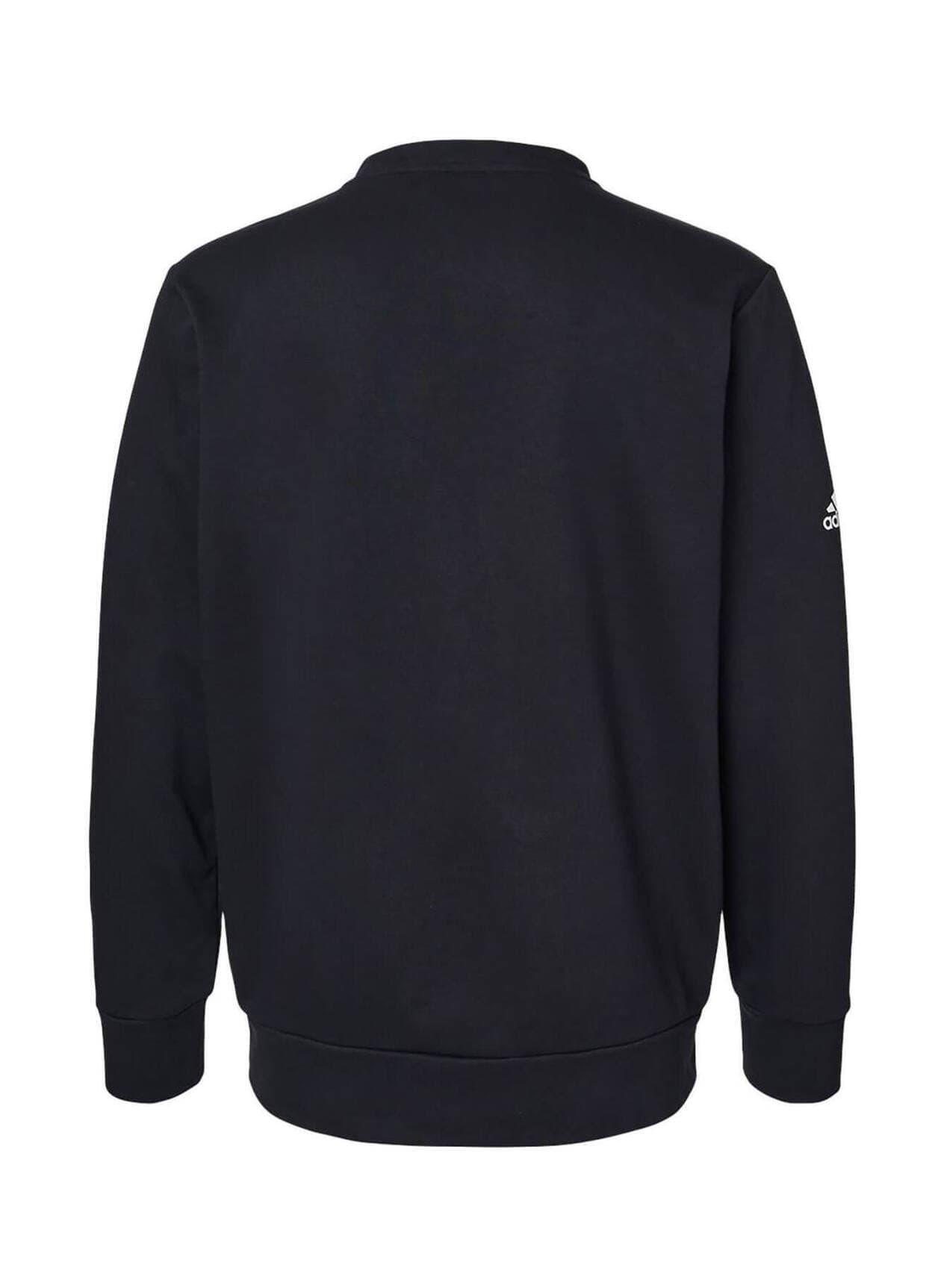 Adidas Men's Fleece Crewneck Sweatshirt - Black 3XL