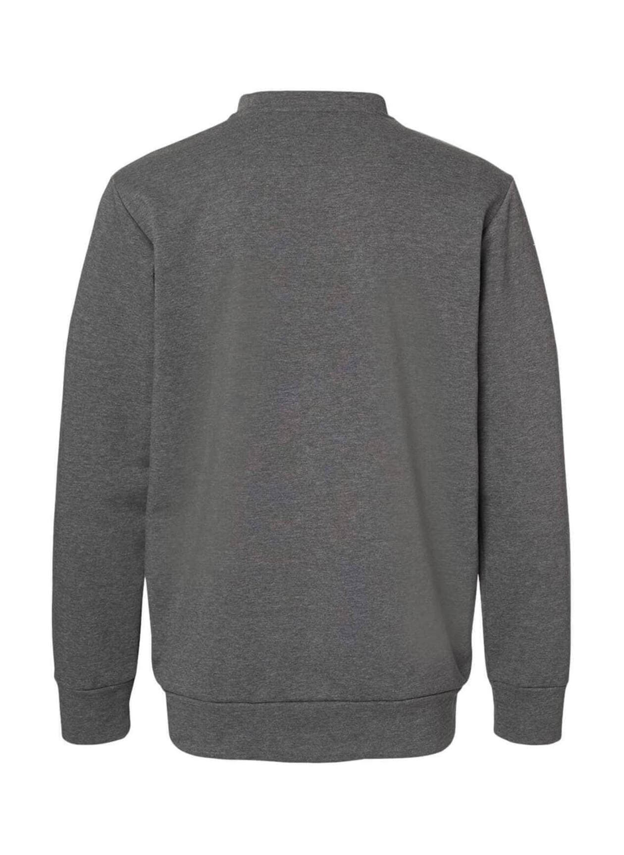 Adidas Men's Fleece Crewneck Sweatshirt - Dark Grey 3XL