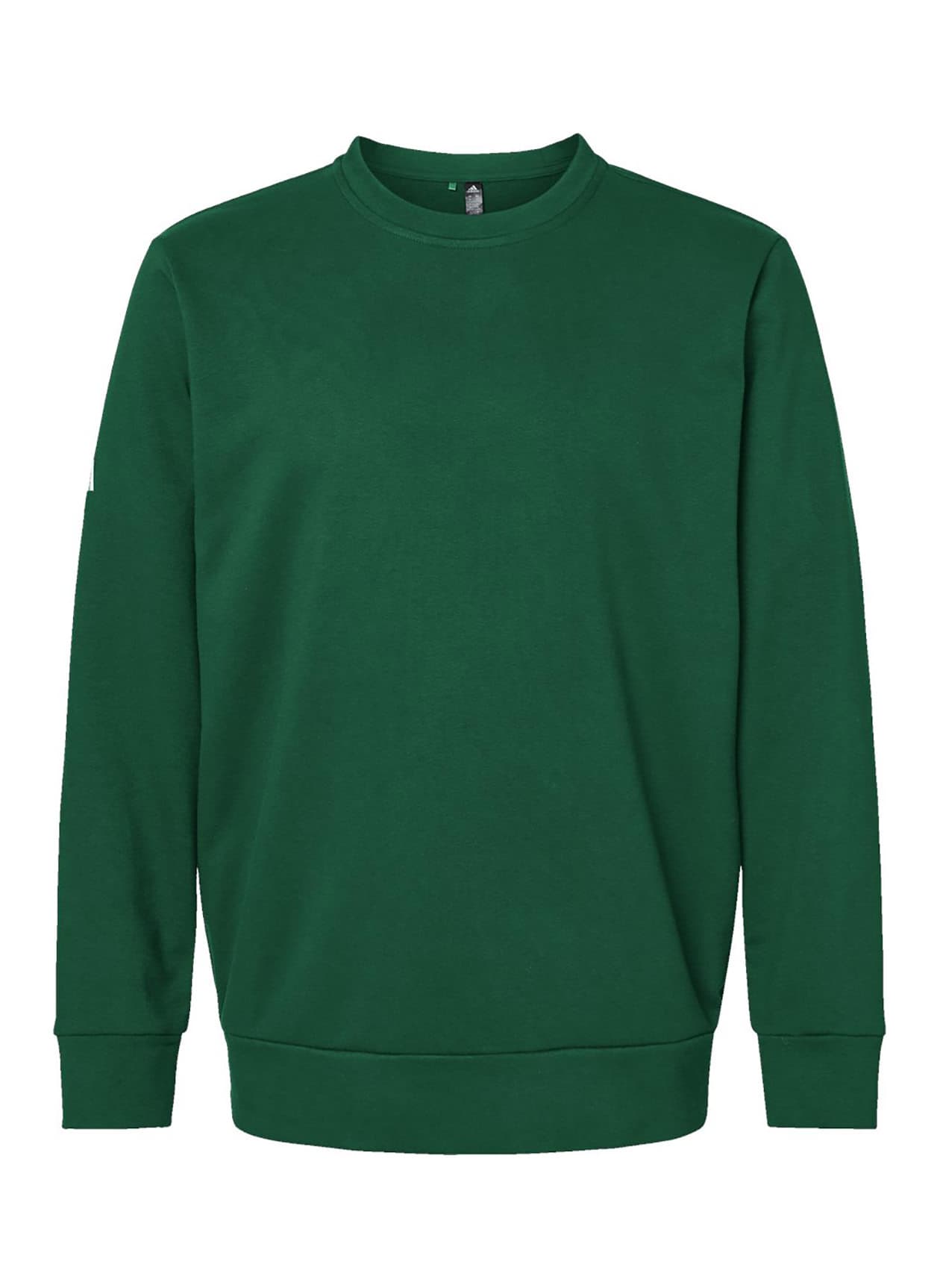 Adidas Men's Fleece Crewneck Sweatshirt - Green 3XL