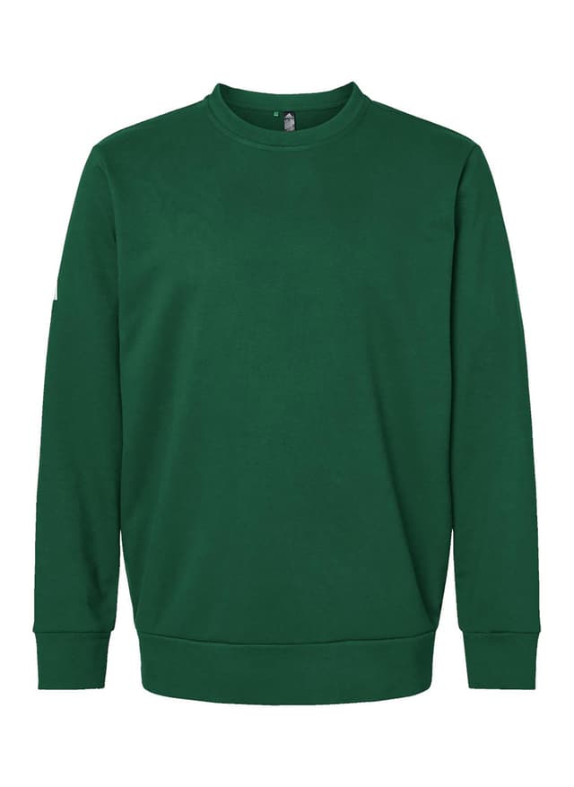 Adidas Men's Fleece Crewneck Sweatshirt - Green 3XL