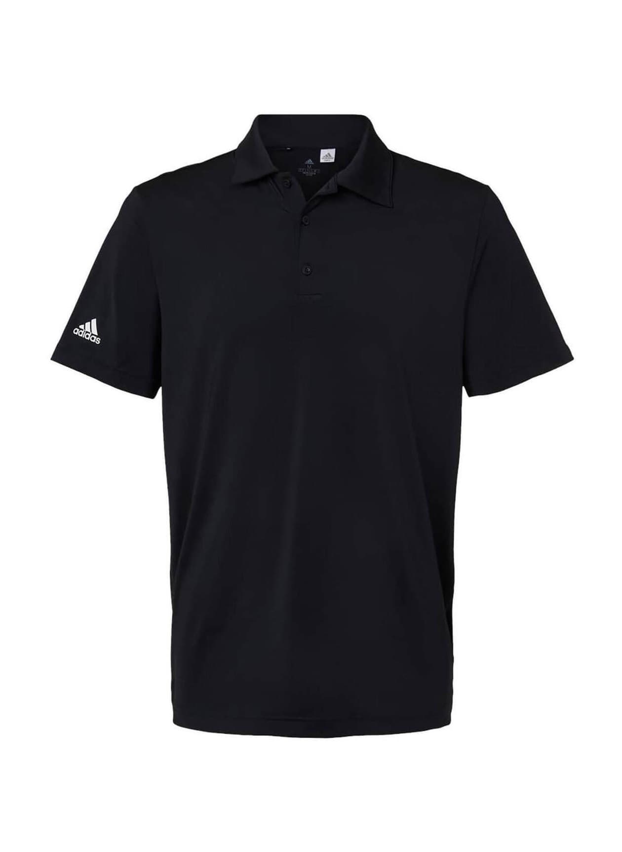 Adidas Men's Ultimate Solid Polo - Black 3XL