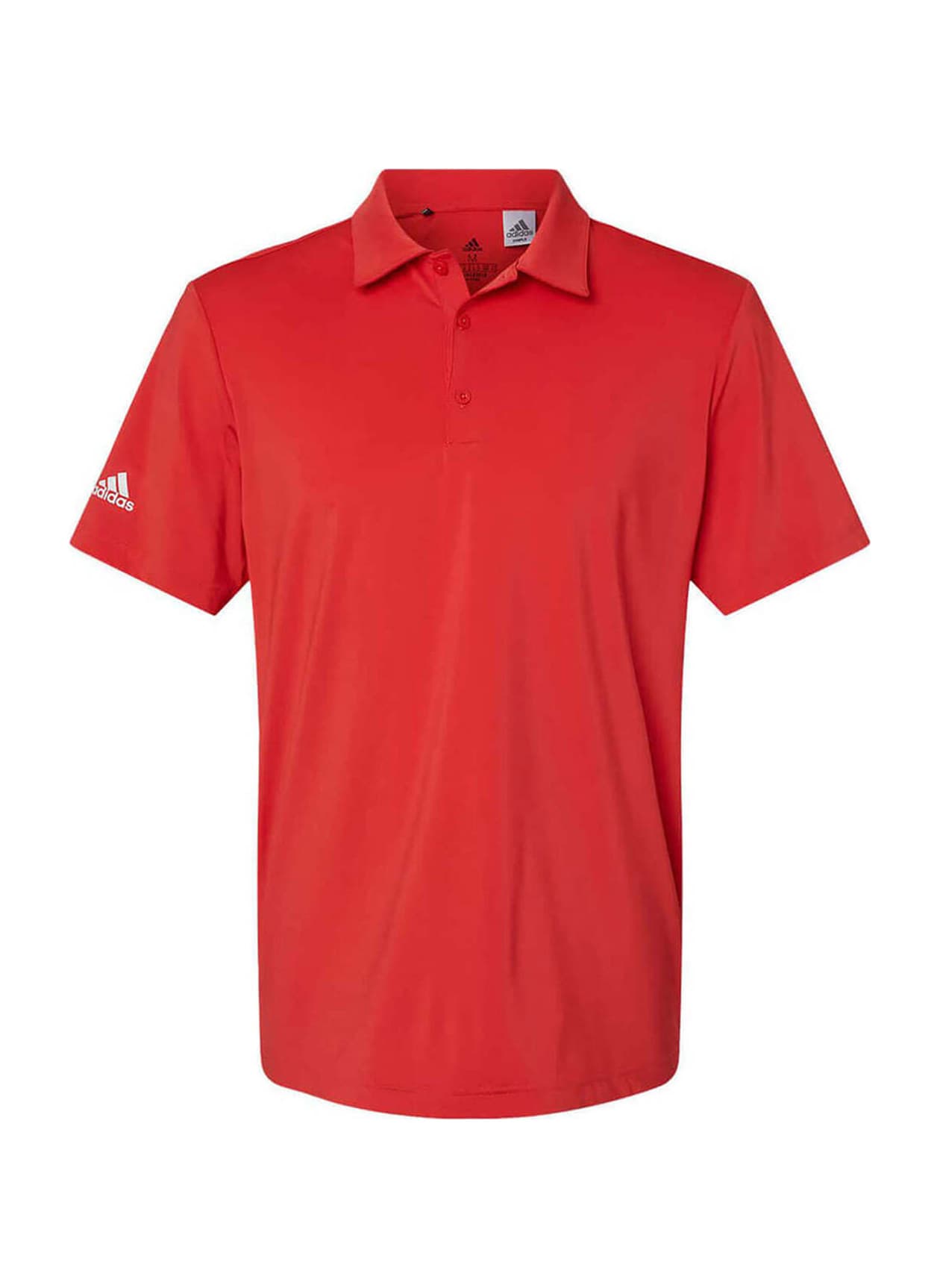 Adidas Men's Ultimate Solid Polo - Red 3XL