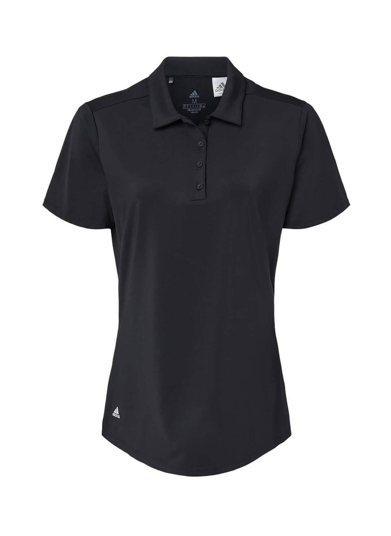 Adidas Women's Ultimate Solid Polo - Black 3XL