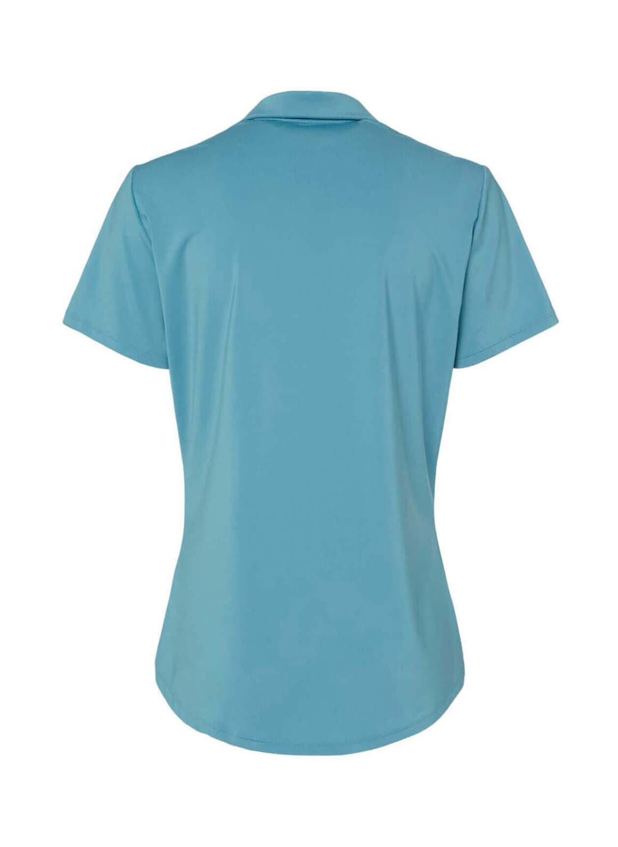Adidas Women's Ultimate Solid Polo - Cyan 3XL
