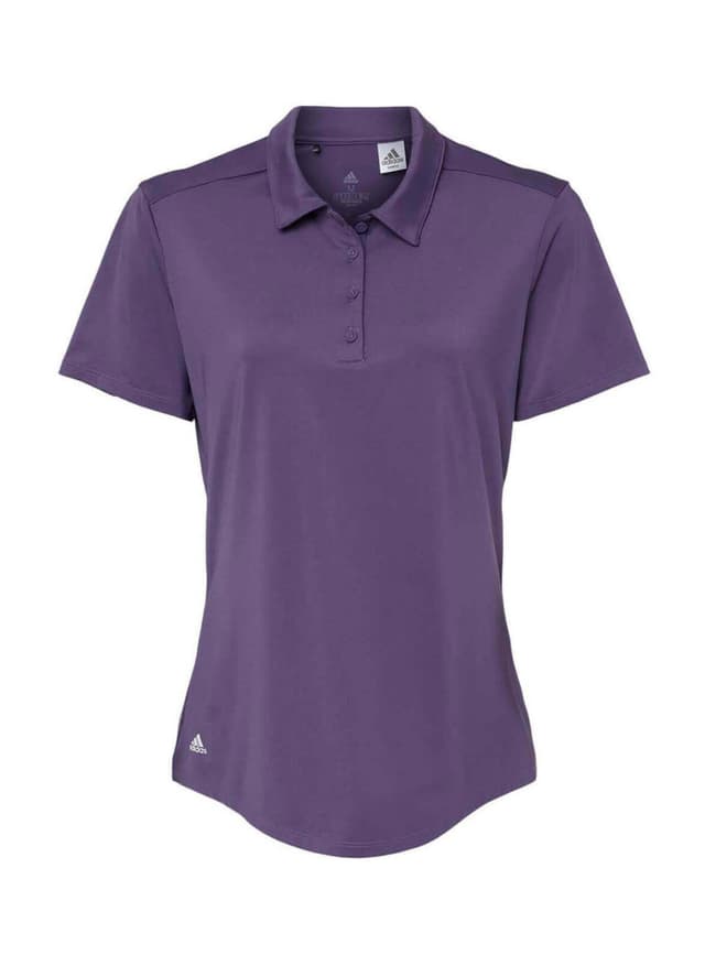 Adidas Women's Ultimate Solid Polo - Purple 3XL