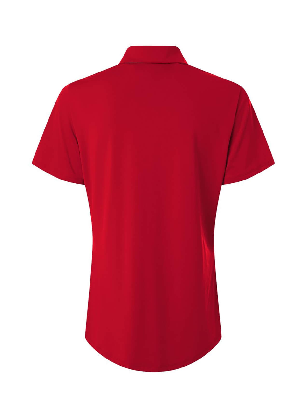 Adidas Women's Ultimate Solid Polo - Power Red 3XL