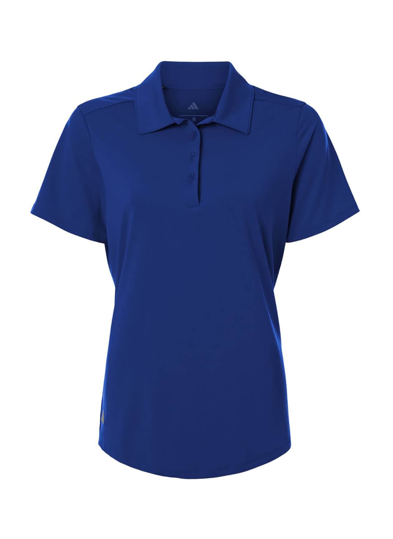 Adidas Women's Ultimate Solid Polo - Blue 3XL