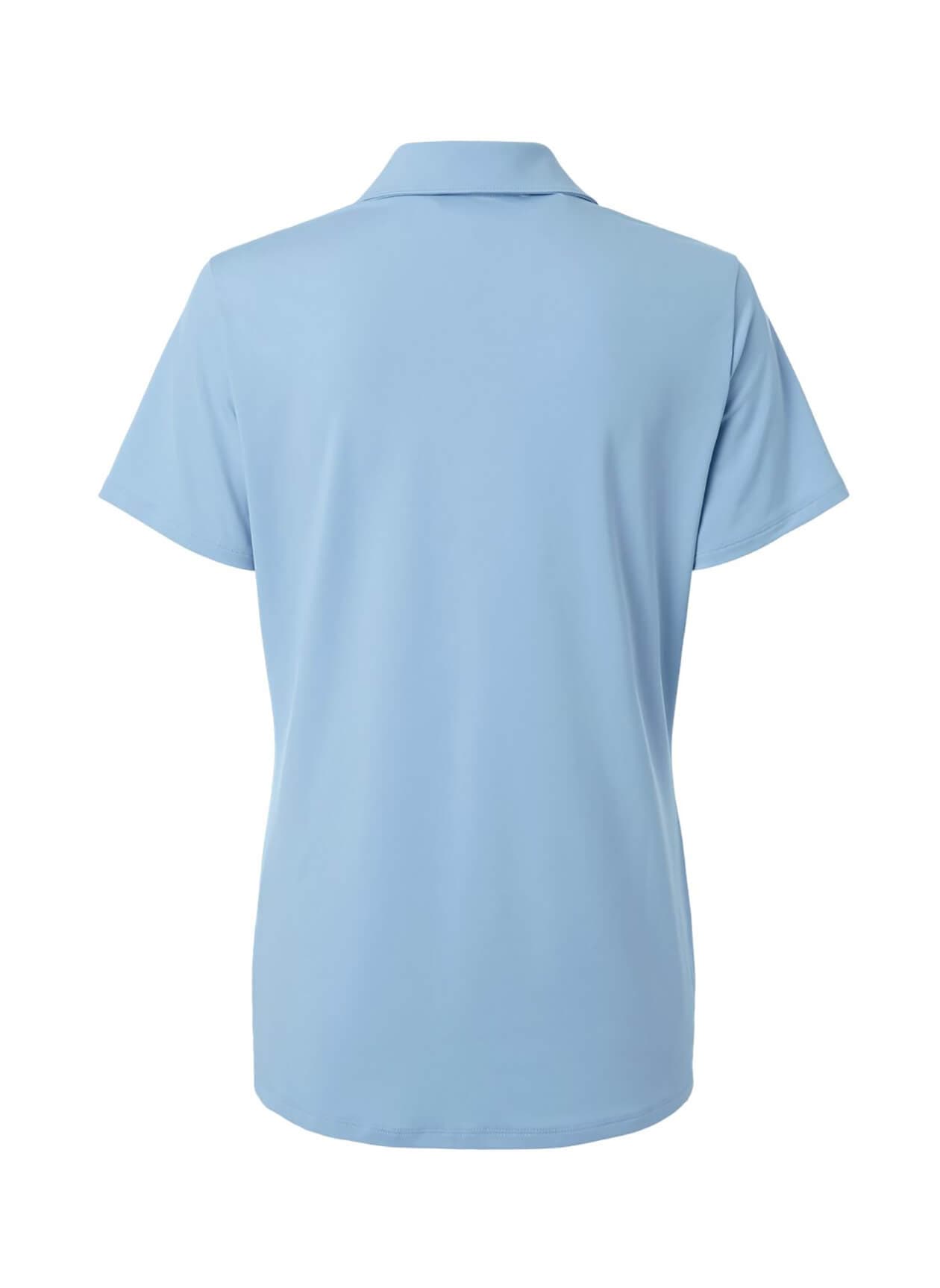 Adidas Women's Ultimate Solid Polo - Clear Sky (SKY) 3XL