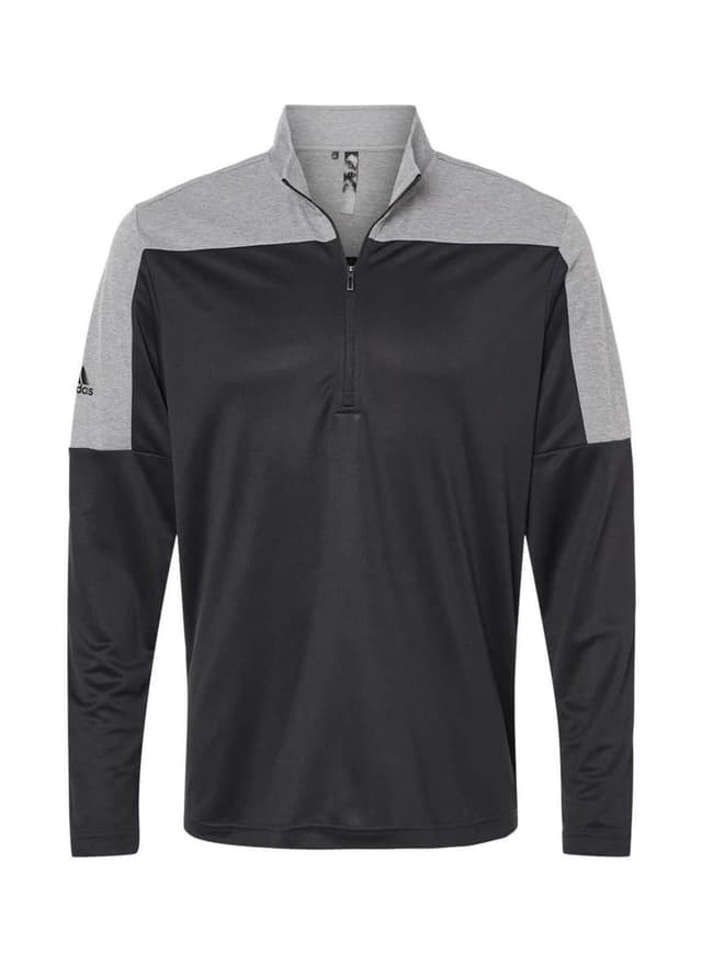 Adidas Men's Lightweight Quarter-Zip - Black 3XL