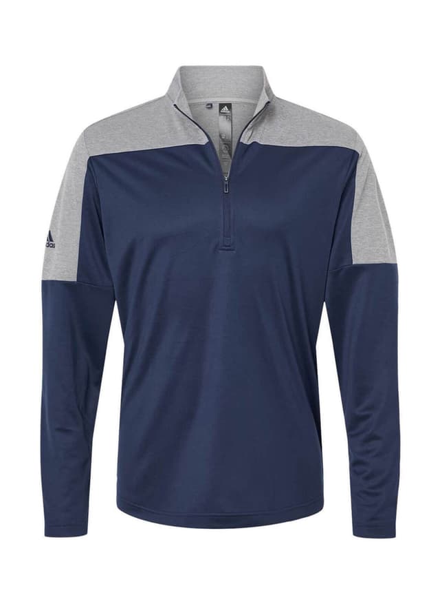 Adidas Men's Lightweight Quarter-Zip - Navy 3XL