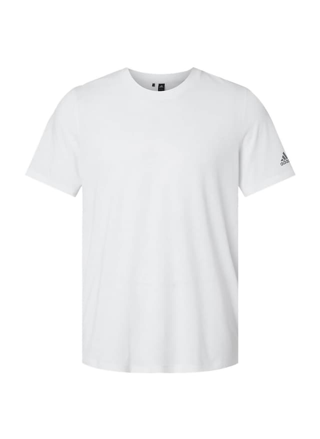 Adidas Men's Blended T-Shirt - White 3XL