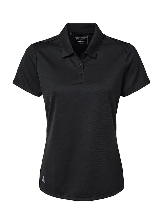 Adidas Women's Micro Pique Polo - Black 3XL