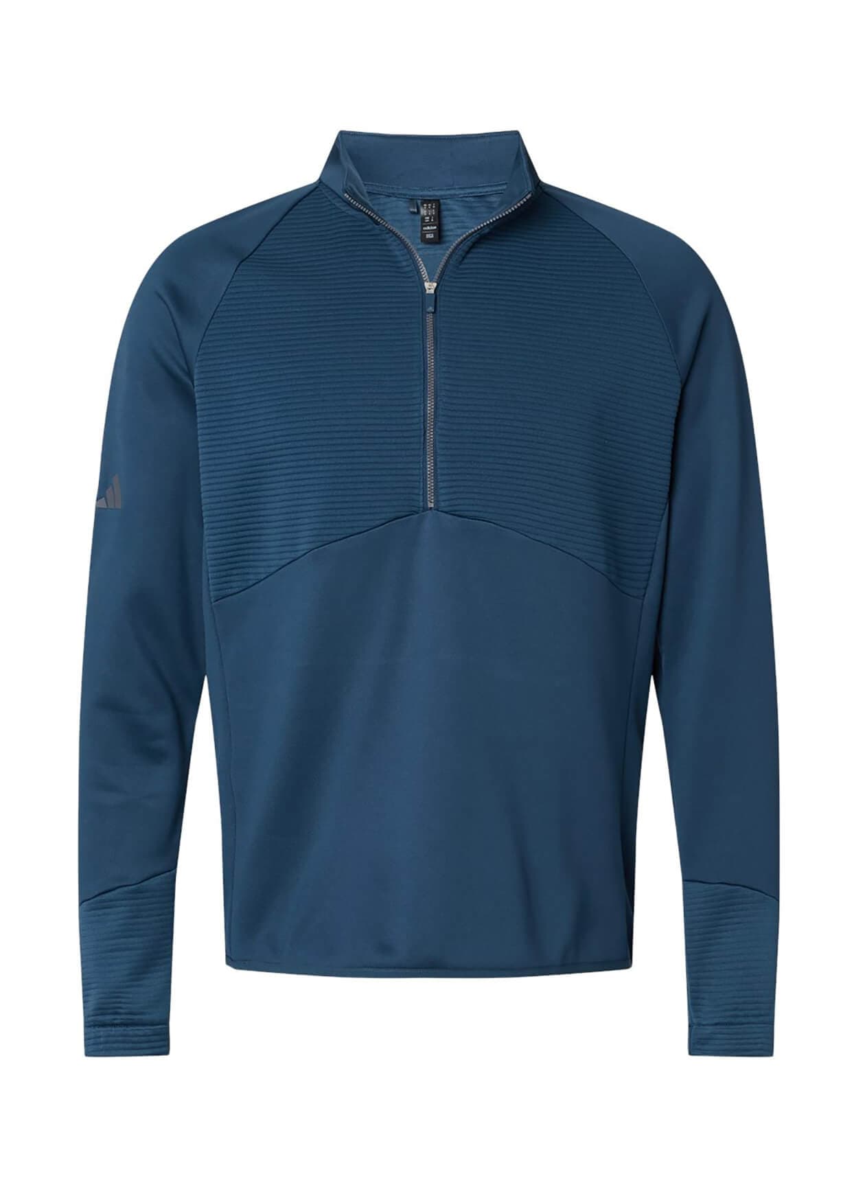 Adidas Men's Quarter-Zip Pullover - Navy 3XL