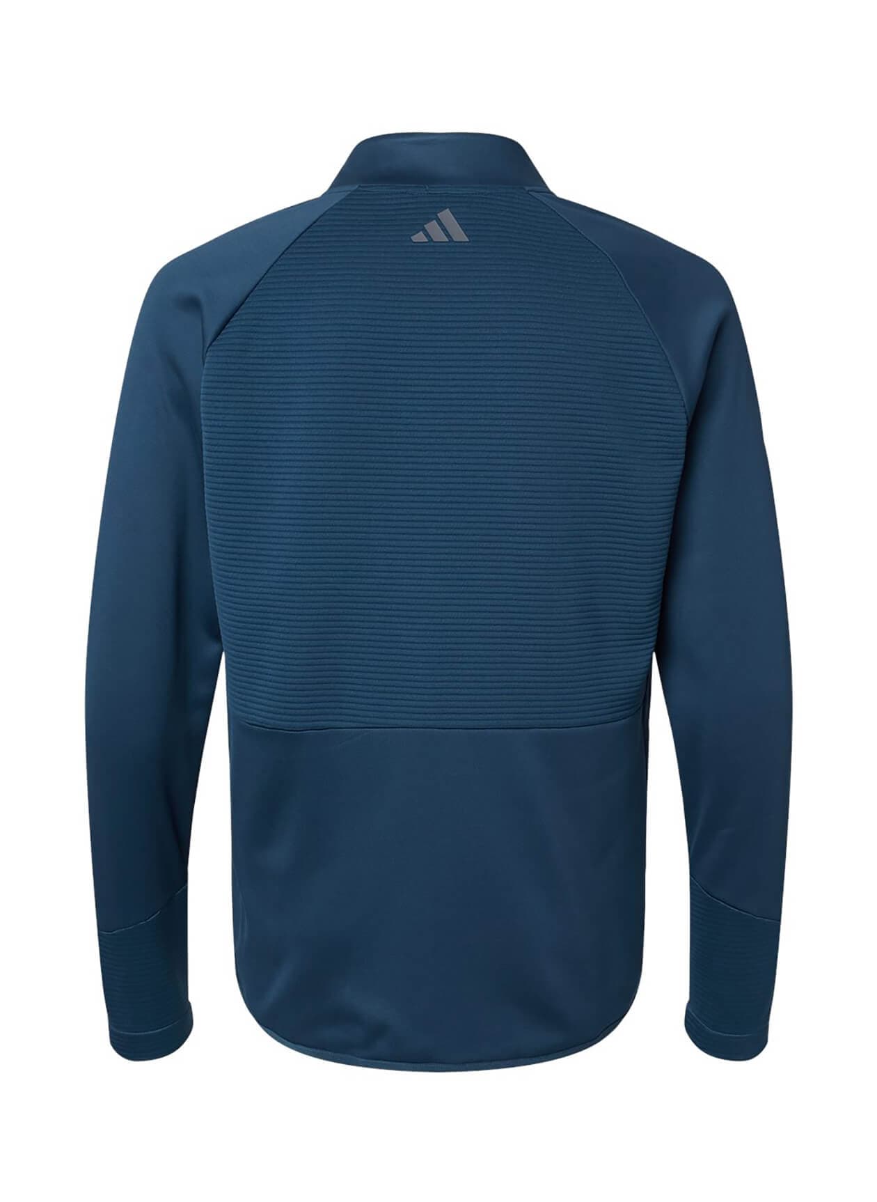 Adidas Men's Quarter-Zip Pullover - Navy 3XL