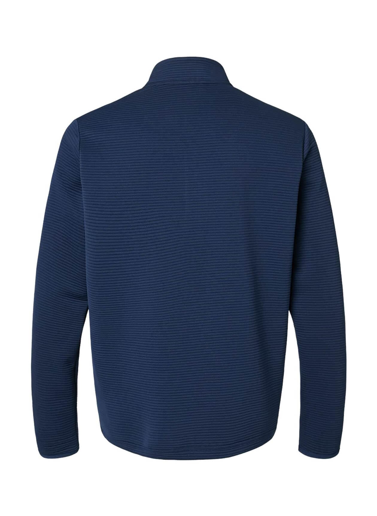 Adidas Men's Spacer Quarter-Zip Pullover - Navy 3XL