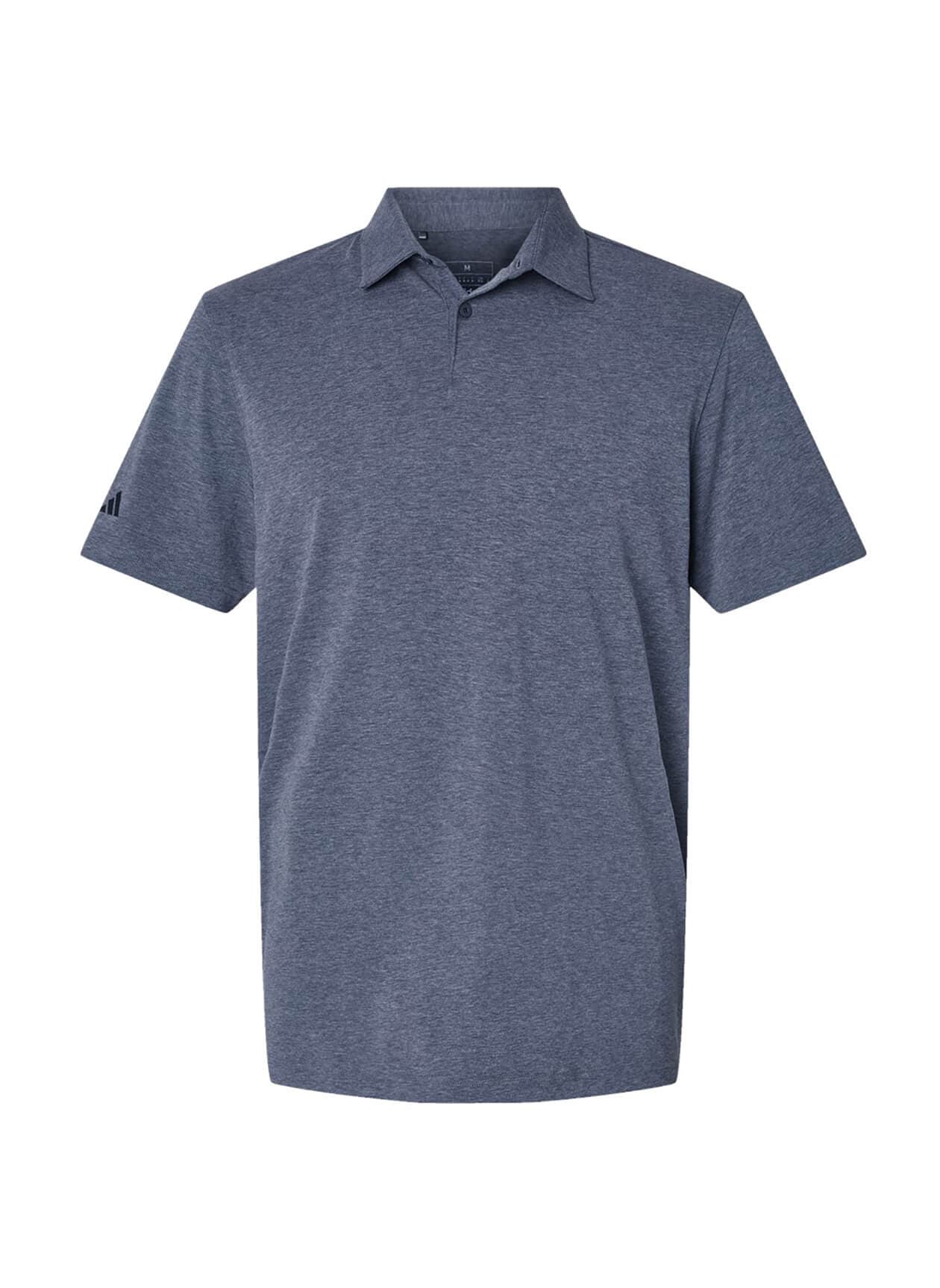 Adidas Men's Blend Polo - Collegiate Navy Melange 3XL