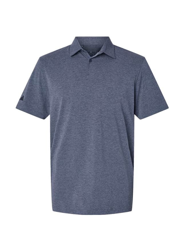 Adidas Men's Blend Polo - Collegiate Navy Melange 3XL