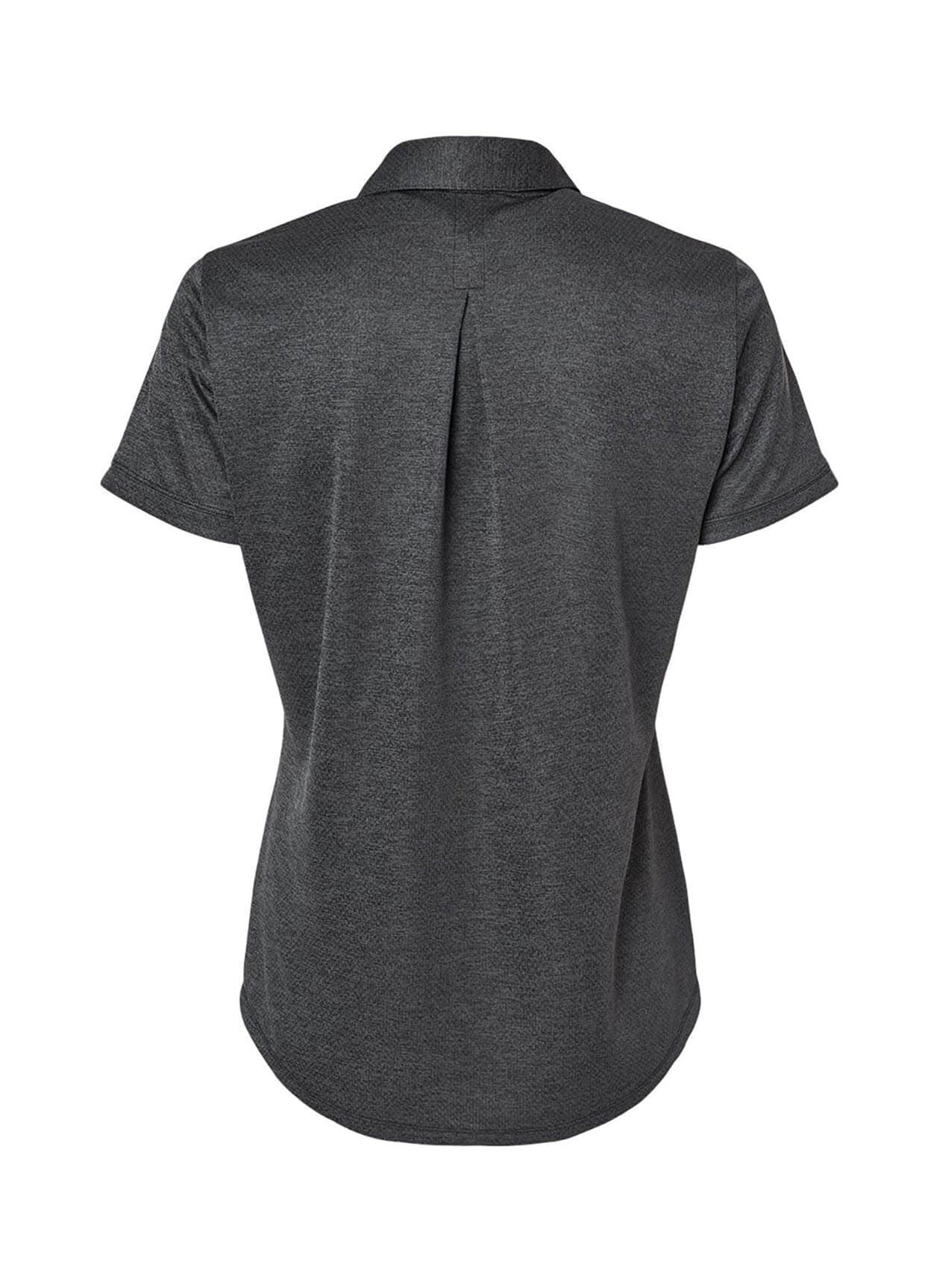 Adidas Women's Space Dyed Polo - Black 3XL