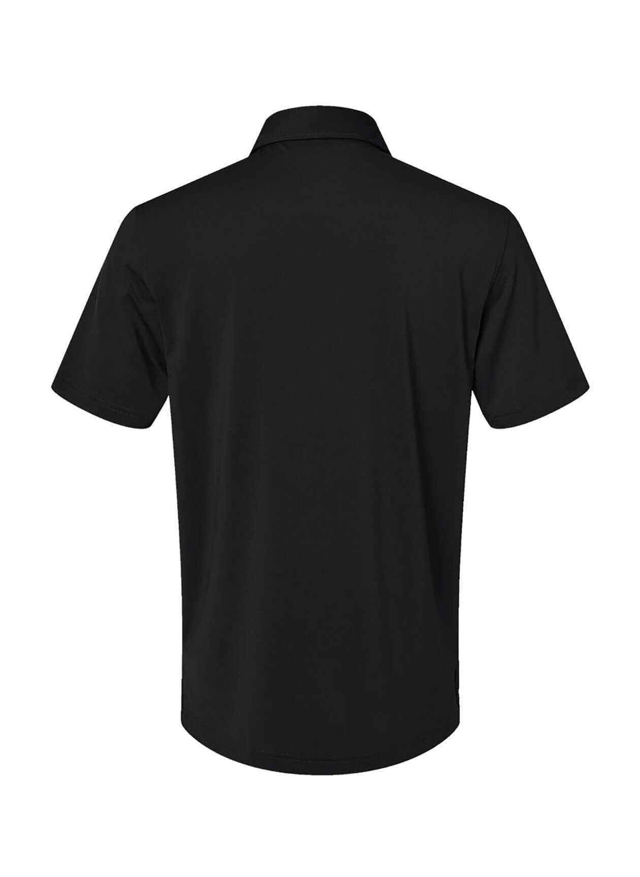 Adidas Men's Button Down Short Sleeve Shirt - Black 3XL