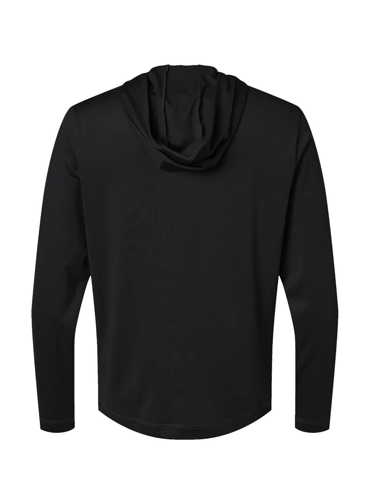 Adidas Men's Lightweight Performance Quarter-Zip Hooded Pullover - Black 3XL