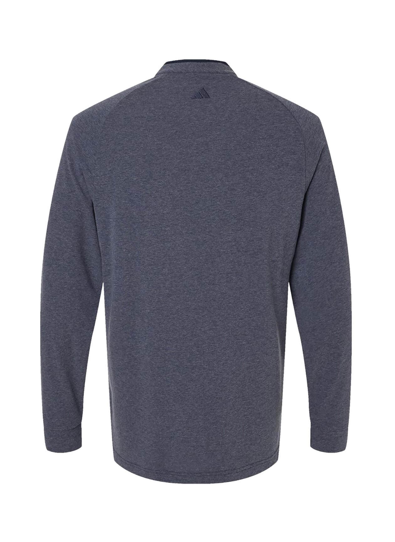 Adidas Men's Henley Long Sleeve T-Shirt - Navy 3XL