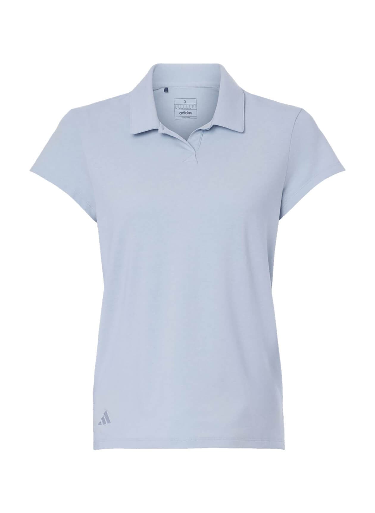 Adidas Women's Blend Polo - Cyan 3XL