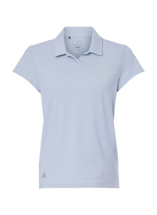 Adidas Women's Blend Polo - Cyan 3XL